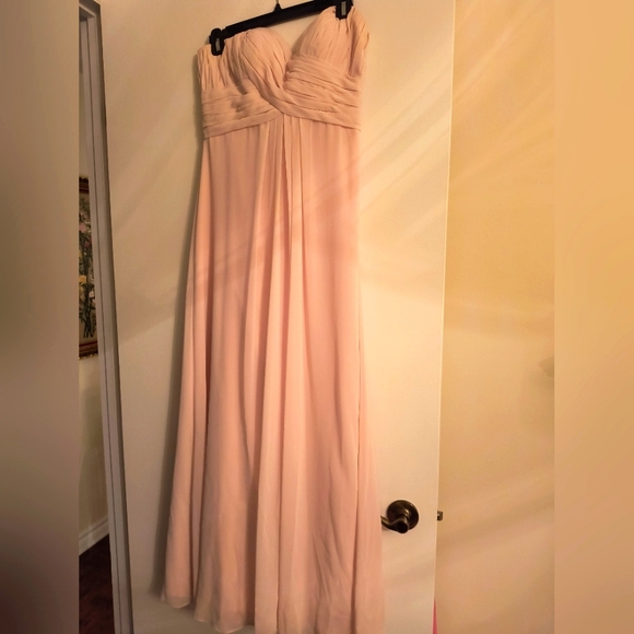 Bridesmaid Blush Pink Dress - Picture 1 of 3